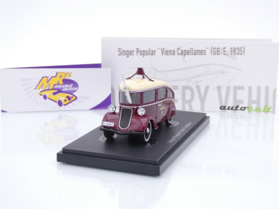 Autocult 08023 # Singer Popular Baujahr 1935 " Vienna Capellanes " 1:43