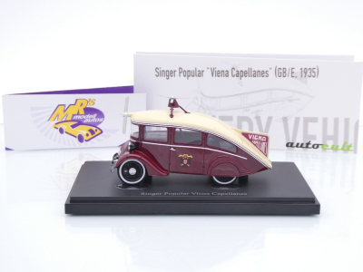 Preview: Autocult 08023 # Singer Popular Baujahr 1935 " Vienna Capellanes " 1:43