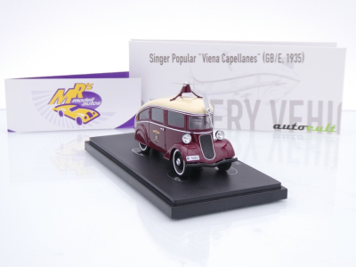 Preview: Autocult 08023 # Singer Popular Baujahr 1935 " Vienna Capellanes " 1:43