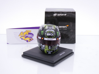 Spark 5HF187 # Helm Formel 1 McLaren " Lando Norris - Monster Energy Testing 2025 " 1:5