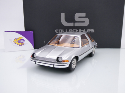 LS Collectibles LS051C # AMC Pacer Kompaktwagen Baujahr 1975 " silbermetallic " 1:18