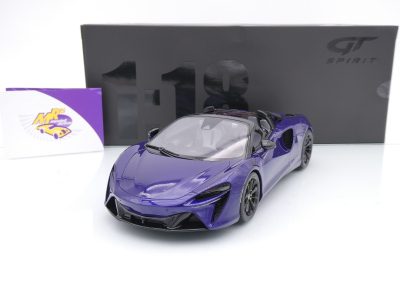 GT Spirit GT515 # McLaren Artura Spider Baujahr 2024 " Lantana Purple " 1:18