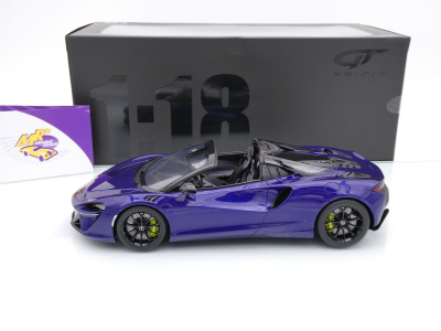 Preview: GT Spirit GT515 # McLaren Artura Spider Baujahr 2024 " Lantana Purple " 1:18