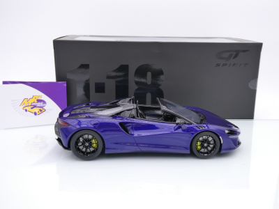 Preview: GT Spirit GT515 # McLaren Artura Spider Baujahr 2024 " Lantana Purple " 1:18
