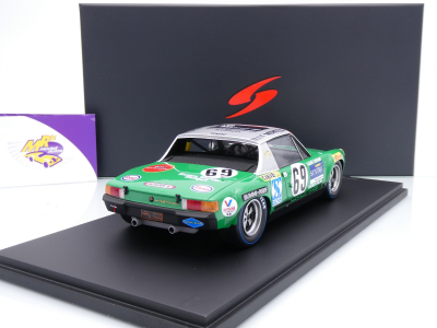Preview: Spark 18S855 # Porsche 914/6 #69 24h Le Mans 1971 " Max & Moritz / Krumm " 1:18