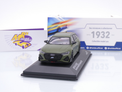 Solido S4310704 # ABT Audi RS6-R (C8) Avant Baujahr 2022 " olivegrün " 1:43