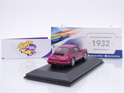 Preview: Solido S4312902 # Porsche 911 (964) Carrera RS Baujahr 1994 " sternrubin " 1:43