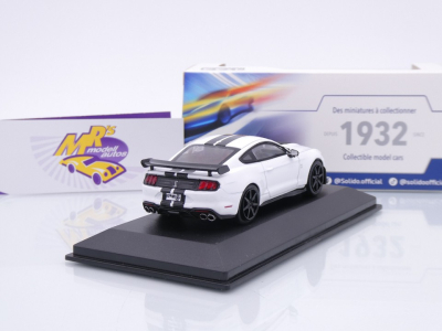 Preview: Solido S4311503 # Ford Shelby Mustang GT500 Baujahr 2020 " weiß-schwarz " 1:43