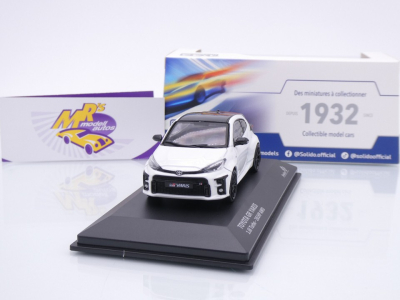 Solido S4311101 # Toyota GR Yaris Baujahr 2020 " weißmetallic " 1:43