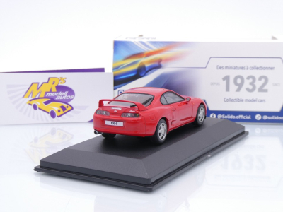 Preview: Solido S4314003 # Toyota Supra Mk 4 2JZ Baujahr 2001 " rot " 1:43