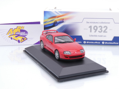 Preview: Solido S4314003 # Toyota Supra Mk 4 2JZ Baujahr 2001 " rot " 1:43