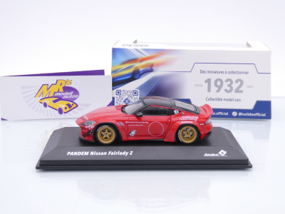 Preview: Solido S4315501 # Pandem Nissan Fairlady Z Baujahr 2022 " rotmetallic " 1:43