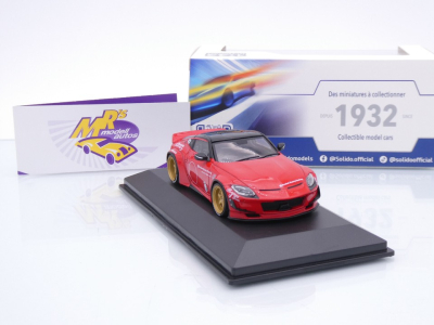 Preview: Solido S4315501 # Pandem Nissan Fairlady Z Baujahr 2022 " rotmetallic " 1:43