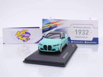 Solido S4316002 # BMW M4 (G82) Competition Coupe Baujahr 2023 " mintgrün " 1:43