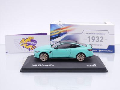 Preview: Solido S4316002 # BMW M4 (G82) Competition Coupe Baujahr 2023 " mintgrün " 1:43
