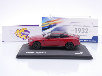 Preview: Solido S4316001 # BMW M4 (G82) Competition Coupe Baujahr 2023 " imolarot " 1:43