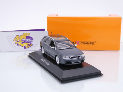 Maxichamps 940011711 # Audi RS6 Avant Baujahr 2002 " dunkelgraumetallic " 1:43