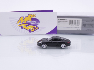 Preview: Minichamps 870068022 # Porsche 911 (991) Carrera S Baujahr 2013 " schwarz " 1:87