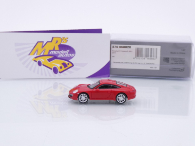 Preview: Minichamps 870068020 # Porsche 911 (991) Carrera S Baujahr 2013 " Indischrot " 1:87