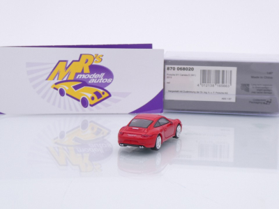Preview: Minichamps 870068020 # Porsche 911 (991) Carrera S Baujahr 2013 " Indischrot " 1:87