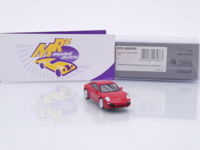 Preview: Minichamps 870068020 # Porsche 911 (991) Carrera S Baujahr 2013 " Indischrot " 1:87