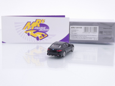 Preview: Minichamps 870120106 # Alfa Romeo Giulia Quadrifoglio Baujahr 2017 " schwarz " 1:87