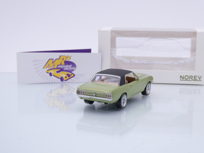 Preview: Norev 270585 # Ford Mustang Baujahr 1969 " hellgrünmetallic-schwarz " 1:43