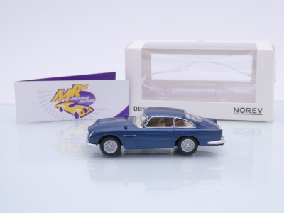 Preview: Norev 270505 # Aston Martin DB5 Baujahr 1963 " dunkelblaumetallic " 1:43