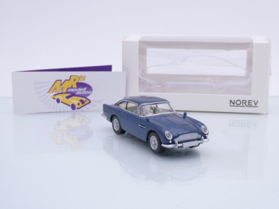 Preview: Norev 270505 # Aston Martin DB5 Baujahr 1963 " dunkelblaumetallic " 1:43