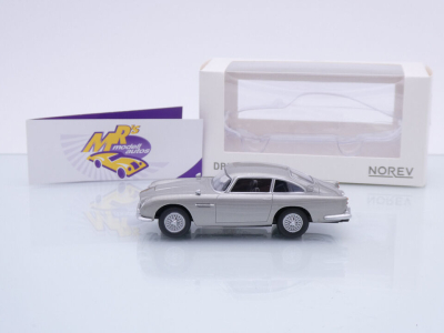 Preview: Norev 270523 # Aston Martin DB5 Baujahr 1963 " silbermetallic " 1:43