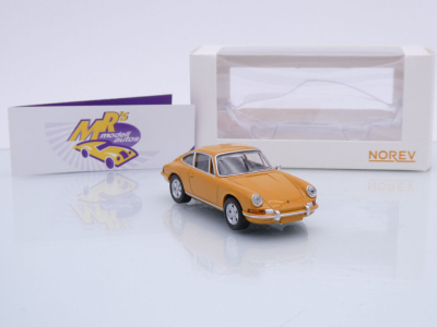Preview: Norev 750039 # Porsche 911 901 Baujahr 1963 " dunkelorange " 1:43