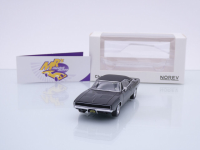 Norev 950004 # Dodge Charger Baujahr 1968 " schwarz " 1:43