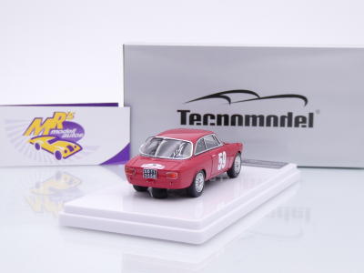 Preview: Tecnomodel TM43-27E # Alfa Romeo Giulia 1600 Tour de Corse 1965 " Bianchi " 1:43