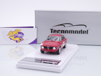 Tecnomodel TM43-27C # Alfa Romeo Giulia 1600 GTA Monza 1966 " De Adamich " 1:43