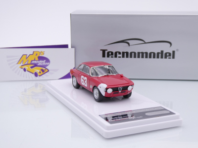 Preview: Tecnomodel TM43-27C # Alfa Romeo Giulia 1600 GTA Monza 1966 " De Adamich " 1:43
