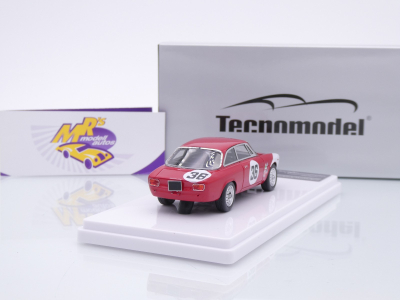 Preview: Tecnomodel TM43-27B # Alfa Romeo Giulia 1600 Sebring 1966 " Jochen Rindt " 1:43