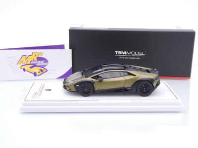 Preview: TSM Models 430833 # Lamborghini Huracan Sterrato Baujahr 2022 " Verde Gea Matt Metallic " 1:43