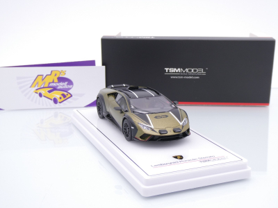 Preview: TSM Models 430833 # Lamborghini Huracan Sterrato Baujahr 2022 " Verde Gea Matt Metallic " 1:43