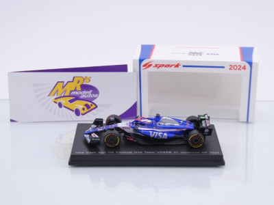 Preview: Sparky Y372 # Visa Cash App RB VCARB01 Japan GP 2024 " Daniel Ricciardo " 1:64