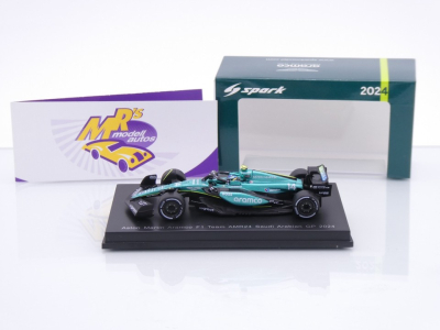 Preview: Sparky Y380 # Aston Martin AMR24 #14 5th Saudi GP 2024 " Fernando Alonso " 1:64