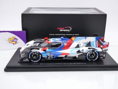 Preview: Top Speed TS0568 # BMW M Hybrid V8 GTP #24 24h Daytona 2024 " BMW M Team RLL " 1:18