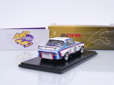 Preview: Spark 43SPA1973 # BMW 3.0 CSL Winner 24h Spa 1973 " D. Quester - Hezemans " 1:43