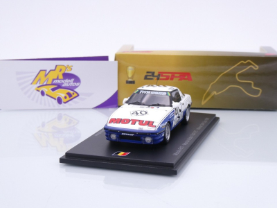 Spark 43SPA1981 # Mazda RX7 #40 Winner 24h Spa 1981 " Mazda Motul TWR RT " 1:43