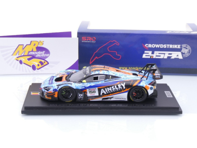 Preview: Spark SB813 # McLaren 720S GT3 Evo #158 24h Spa 2024 " Garage 59 Baldwin " 1:43