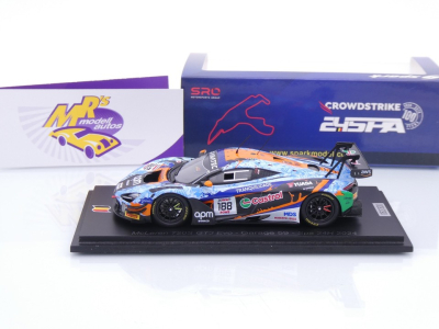 Preview: Spark SB814 # McLaren 720S GT3 Evo #188 24h Spa 2024 " Garage 59 / Ramos " 1:43