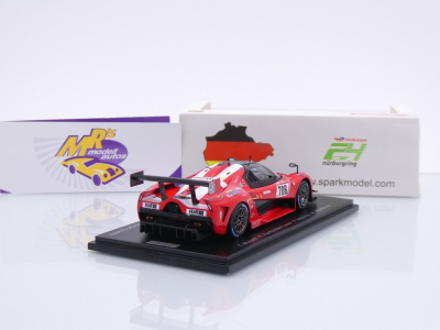Preview: Spark SG848 # Glickenhaus SCG 004c #706 24h Nürburgring 2022 " Westbrook - Mailleux - Laser - Mutsch" 1:43