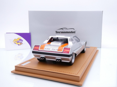 Preview: Tecnomodel TM18-180F # Ferrari 308 GT Rainbow by Bertone Baujahr 1976 " silbermetallic " 1:18