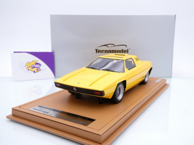 Tecnomodel TM18-180D # Ferrari 308 GT Rainbow by Bertone Baujahr 1976 " Ferrarigelb " 1:18
