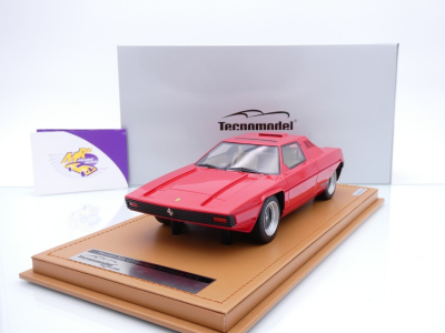 Tecnomodel TM18-180C # Ferrari 308 GT Rainbow by Bertone Baujahr 1976 " Ferrarirot " 1:18