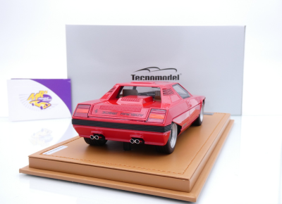 Preview: Tecnomodel TM18-180C # Ferrari 308 GT Rainbow by Bertone Baujahr 1976 " Ferrarirot " 1:18